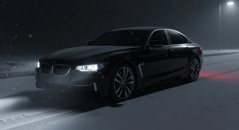 Black Silence – Executive Sedan 4K