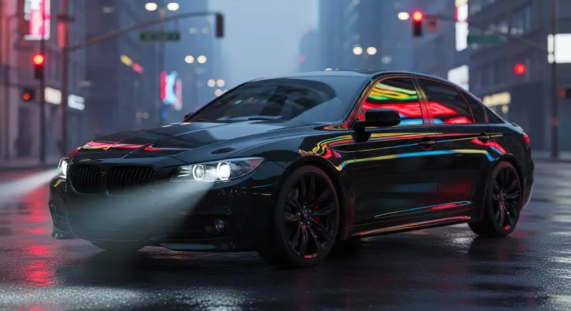 Neon Velocity – Futuristic Sports Car 4K