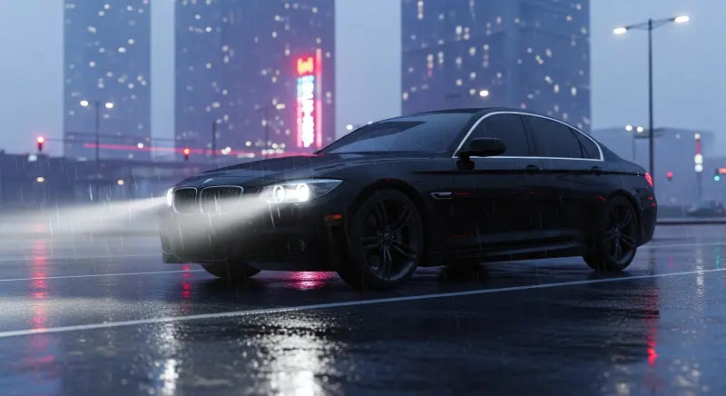 Night Runner – Hypercar City 4K