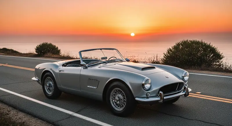 Sunset Classic – Vintage Roadster 4K