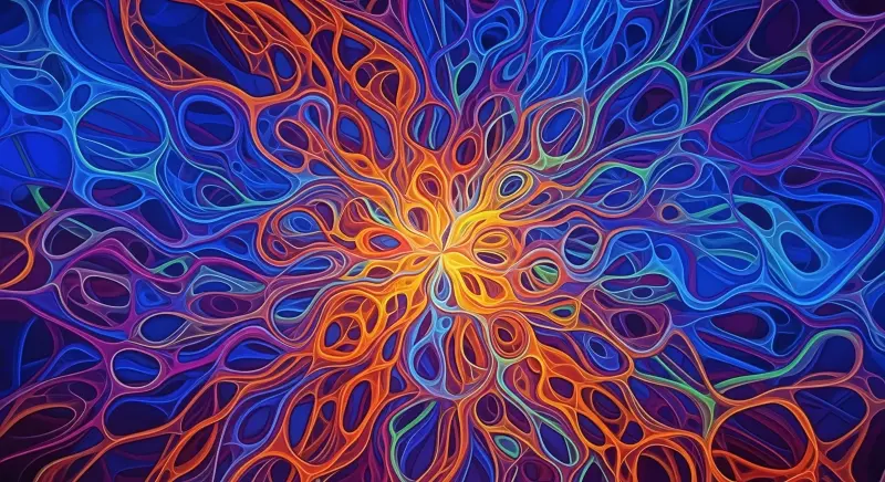 Neural Fire – Fractal Energy Core 4K