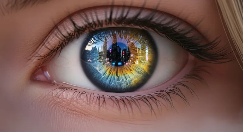 Cosmic Iris Close-up 4K