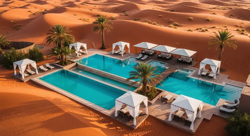 Desert Oasis Resort 4K