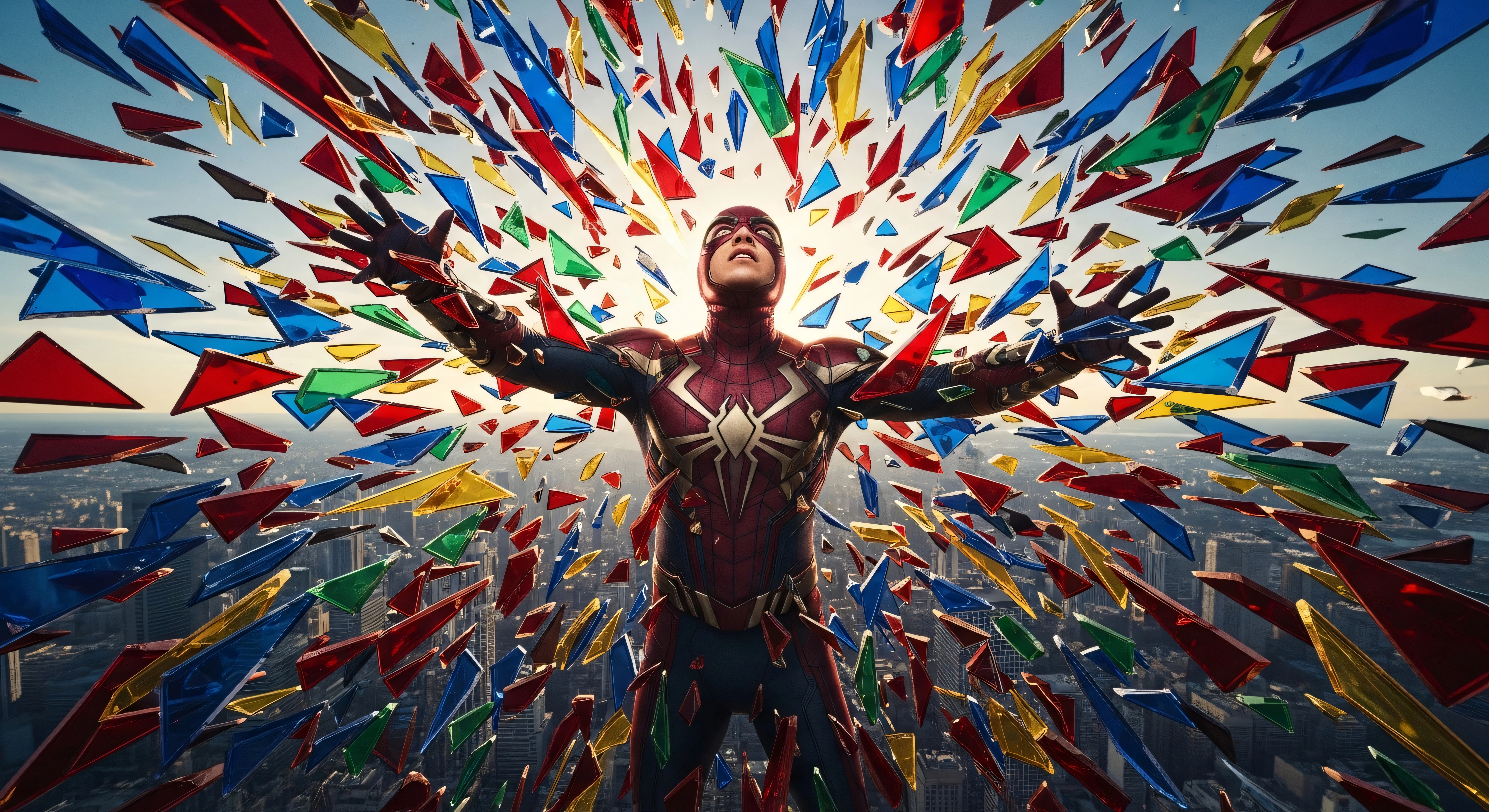 Colorful Explosion Hero 4K