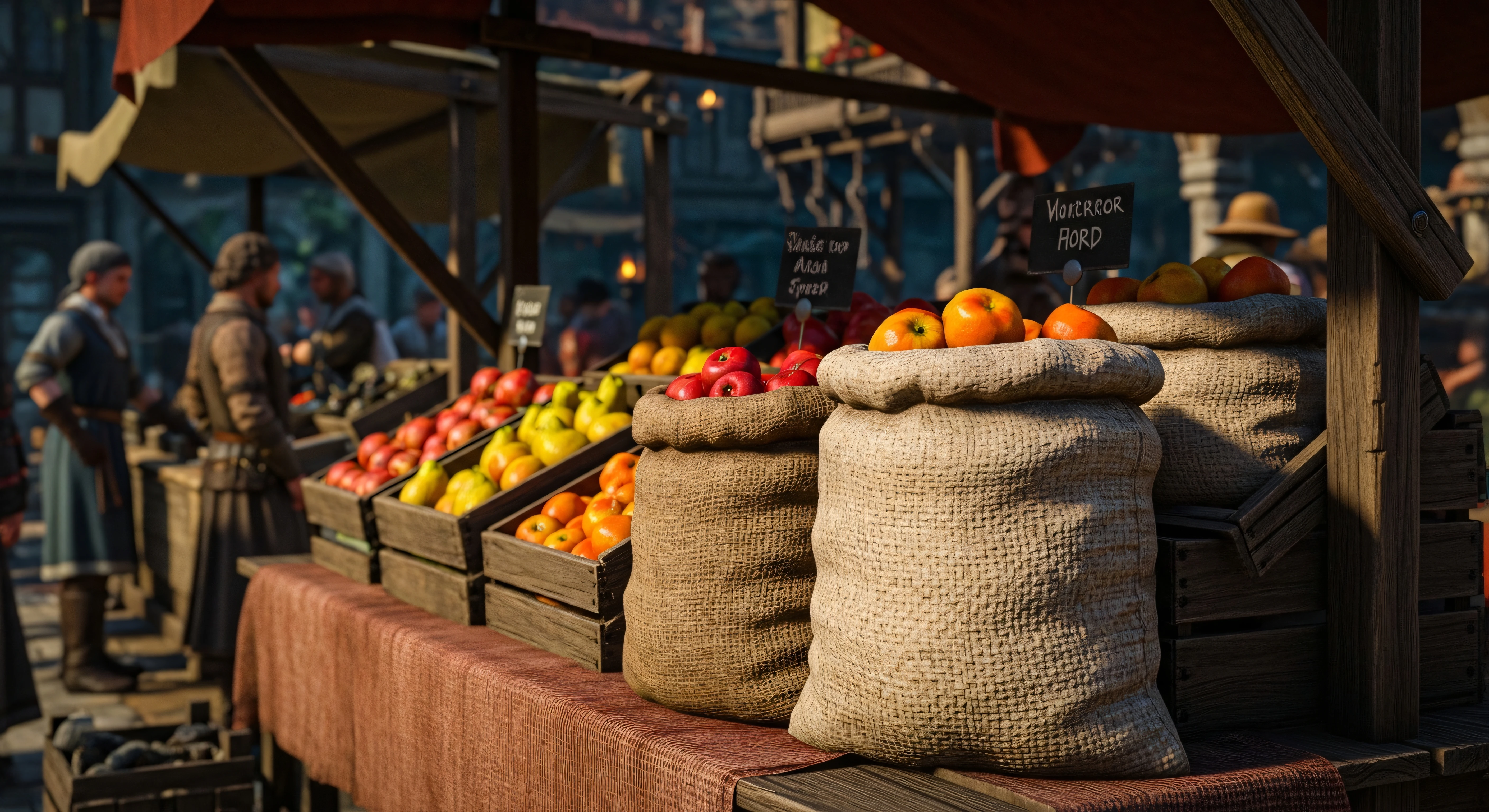 Marketplace Scenery 4K
