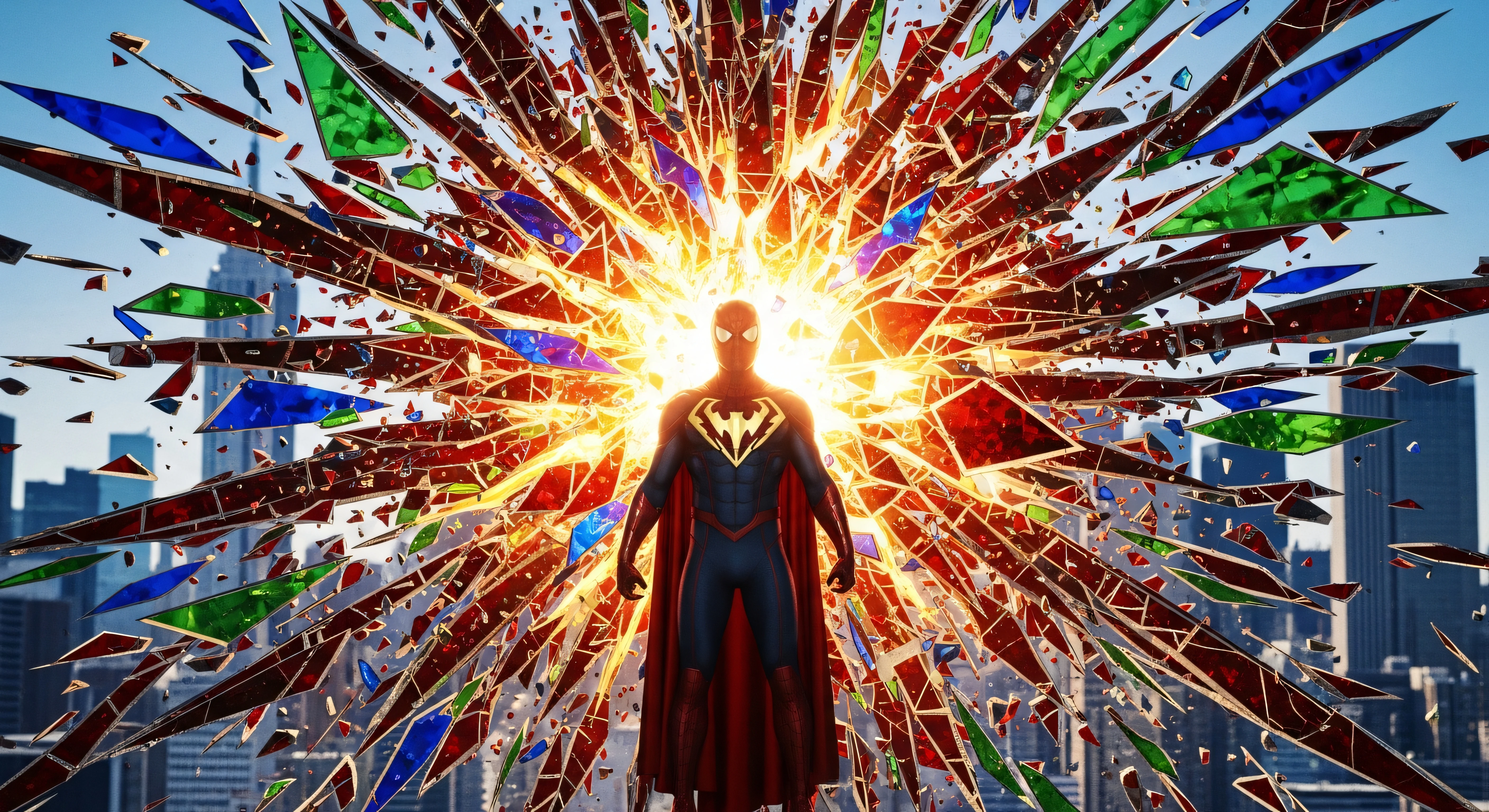 Hero Above the City 4K