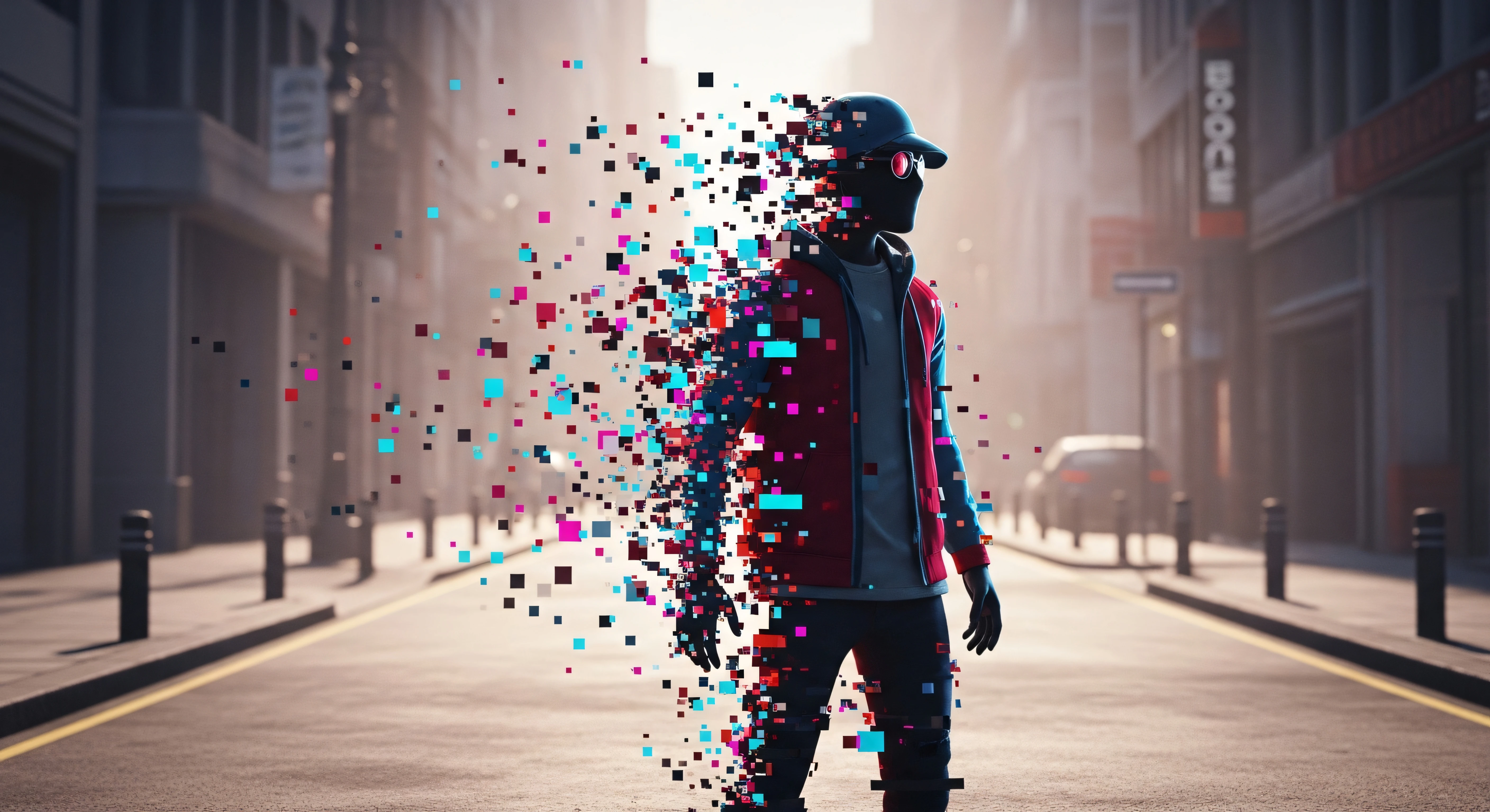 Disintegrating Man Figure 4K