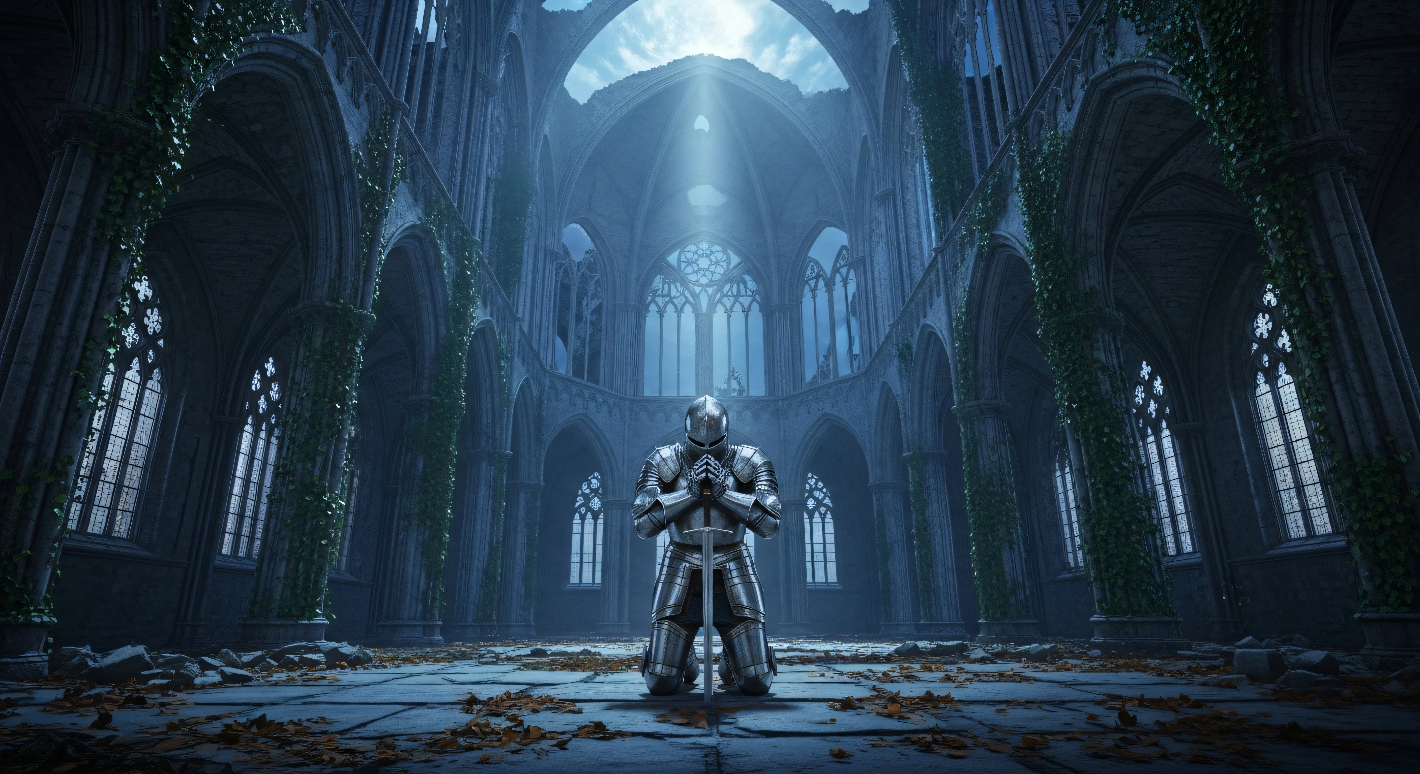 Cathedral Guardian 4k