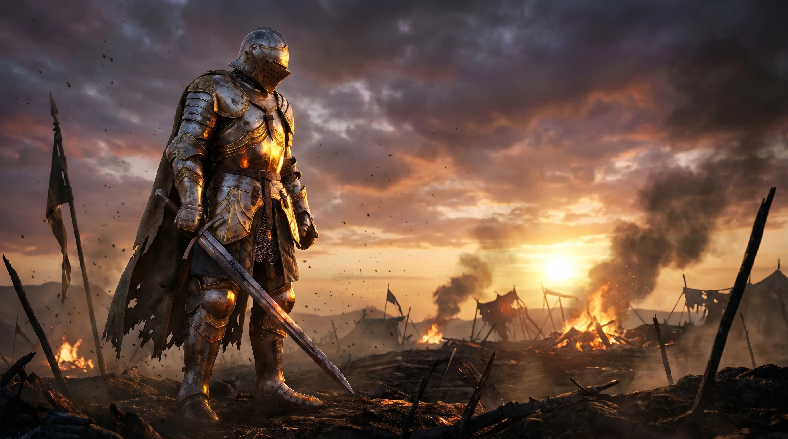 Lone Battlefield Hero 4K