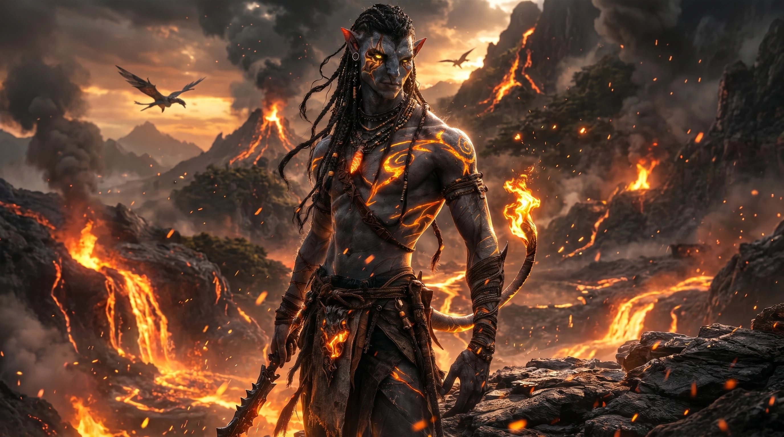 Lava Fury Warrior 4K