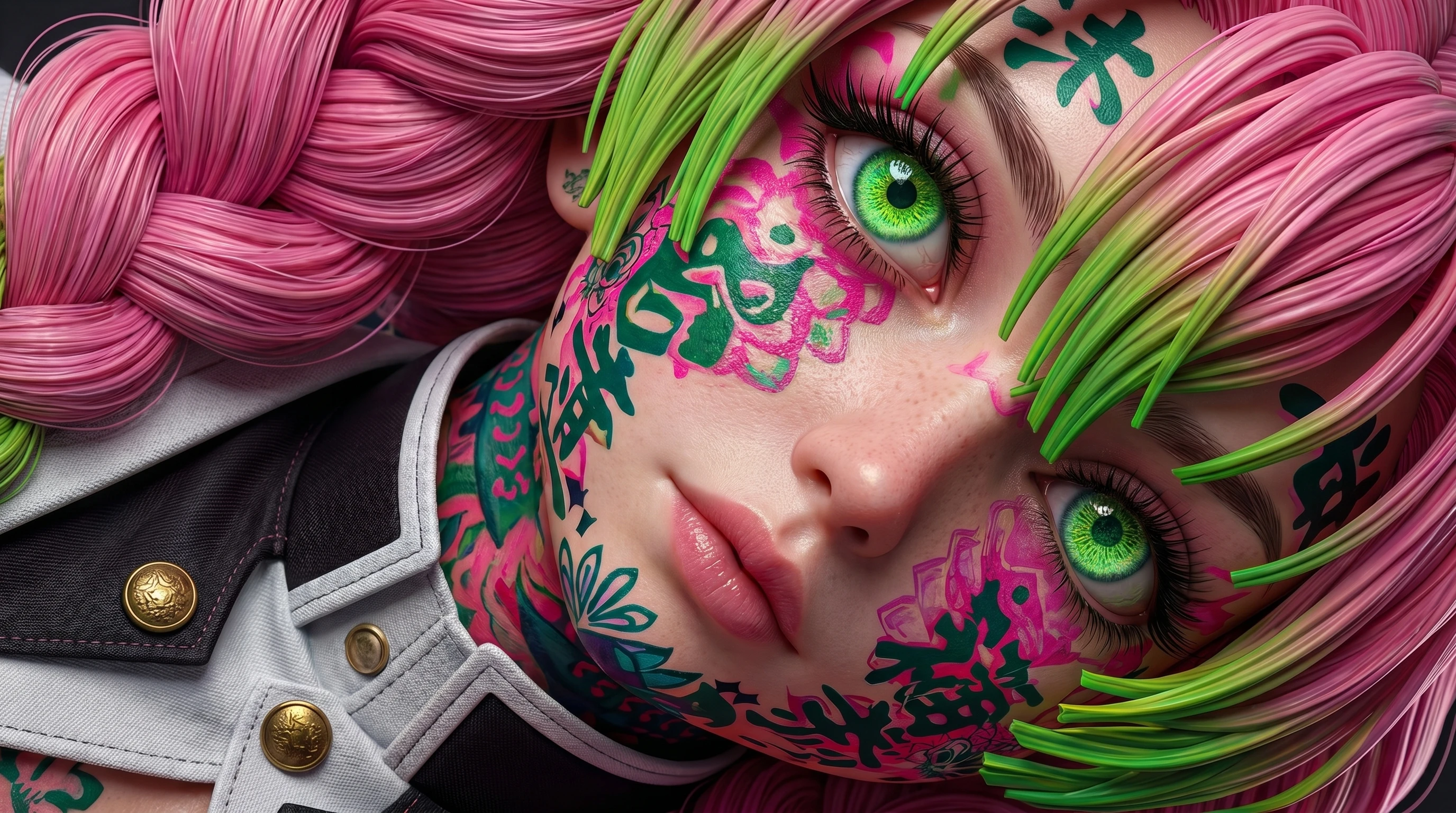 Neon Ink Beauty 4K