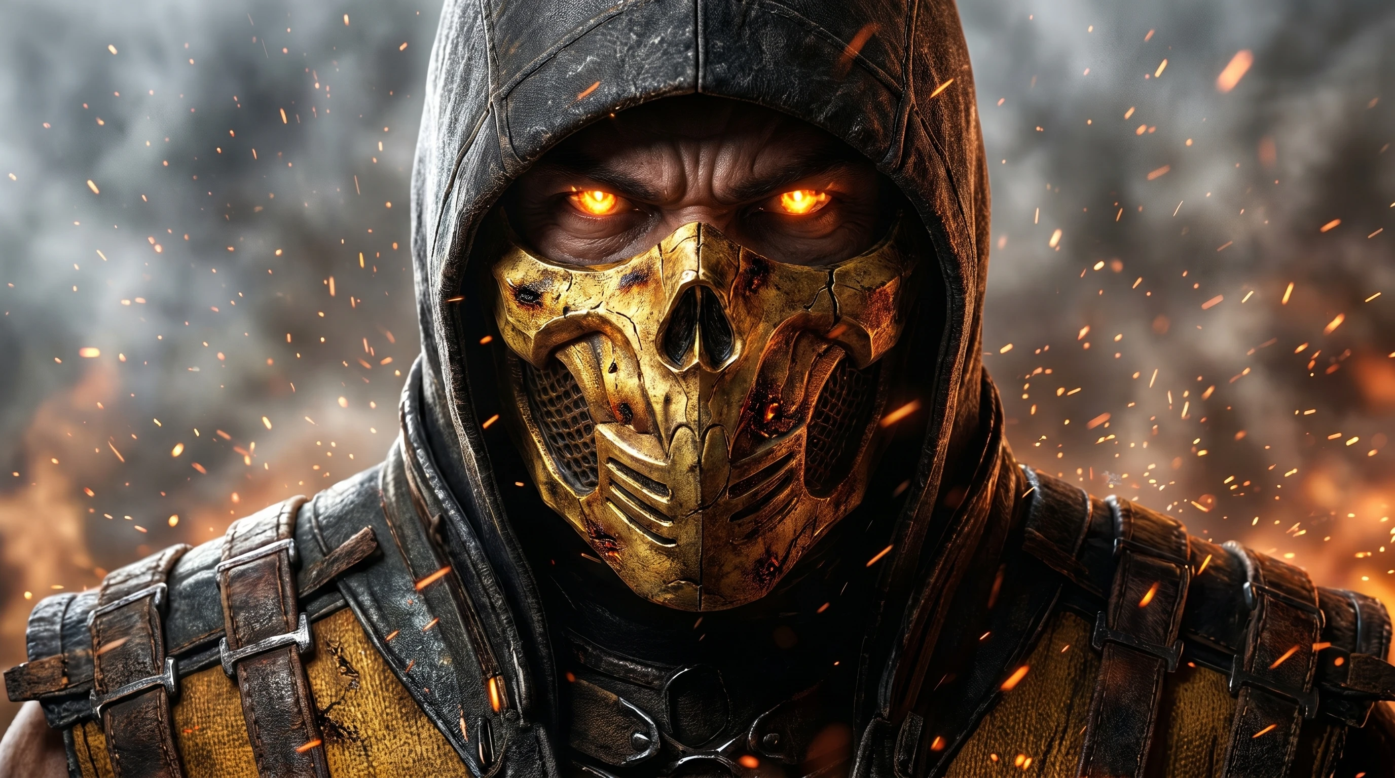 Burning Skull Fighter 4K