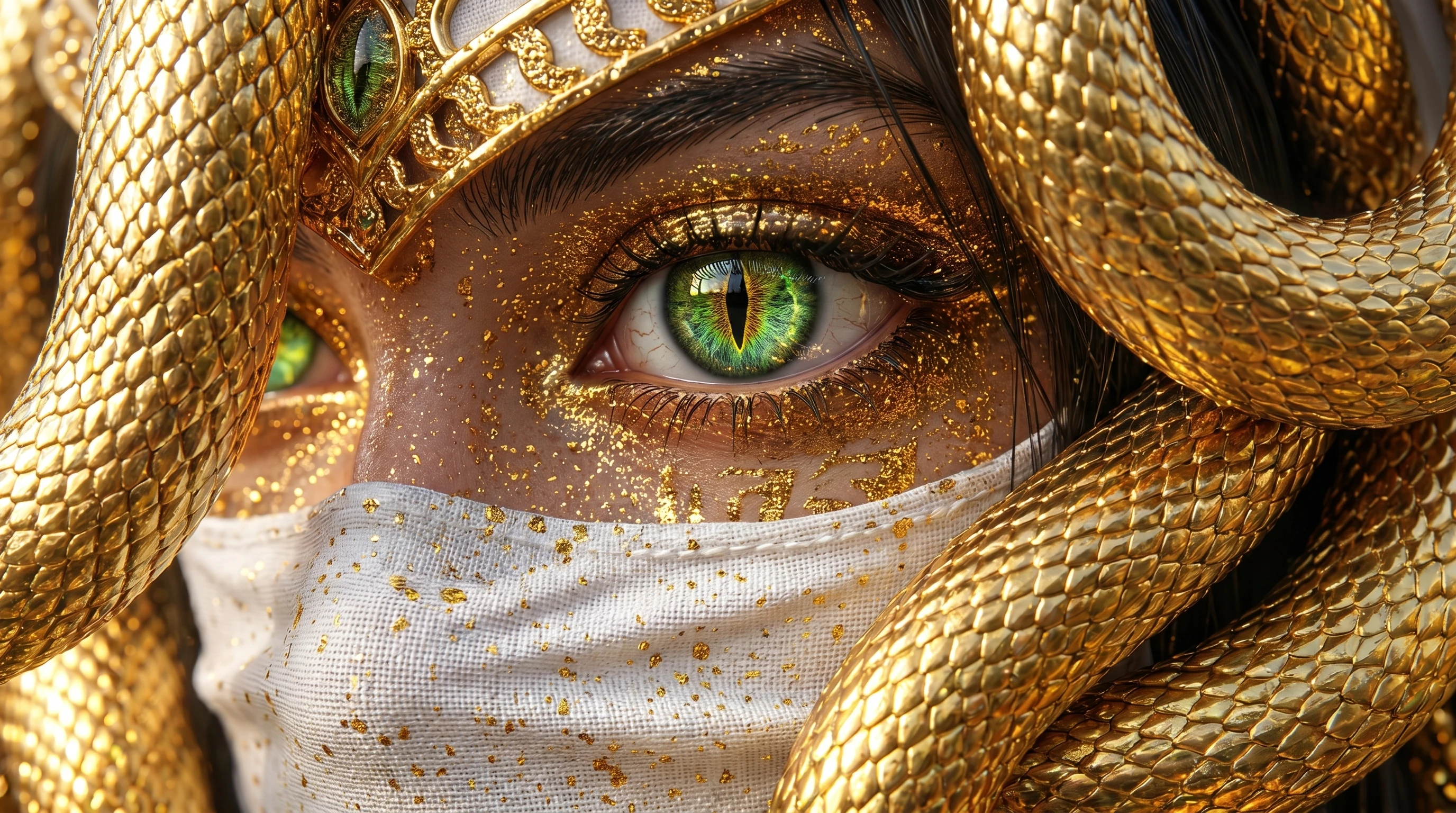 Golden Serpent Queen 4K